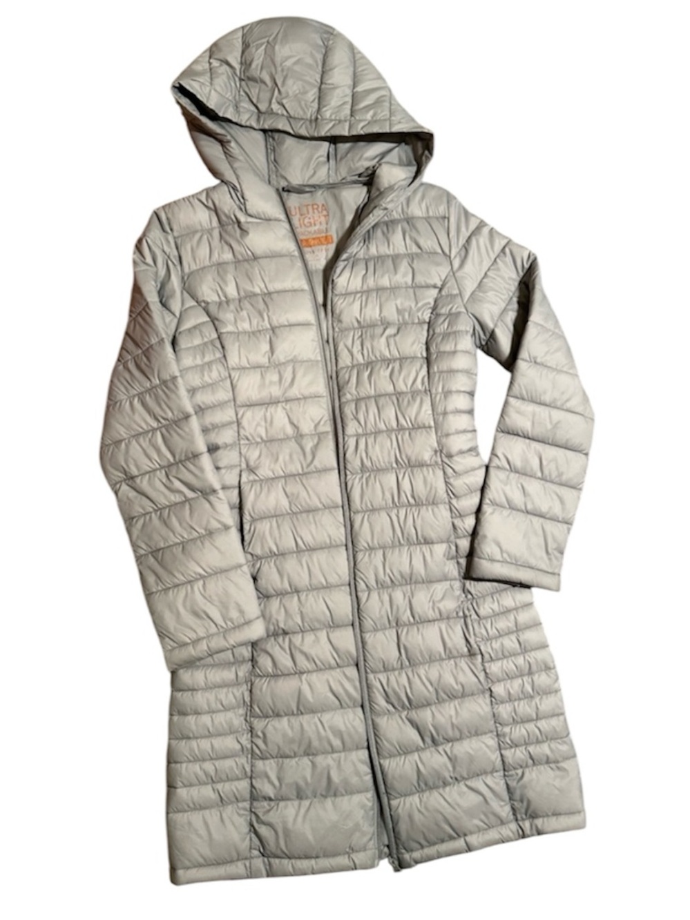 Love Tree Light Gray Quilted Packable Jacket